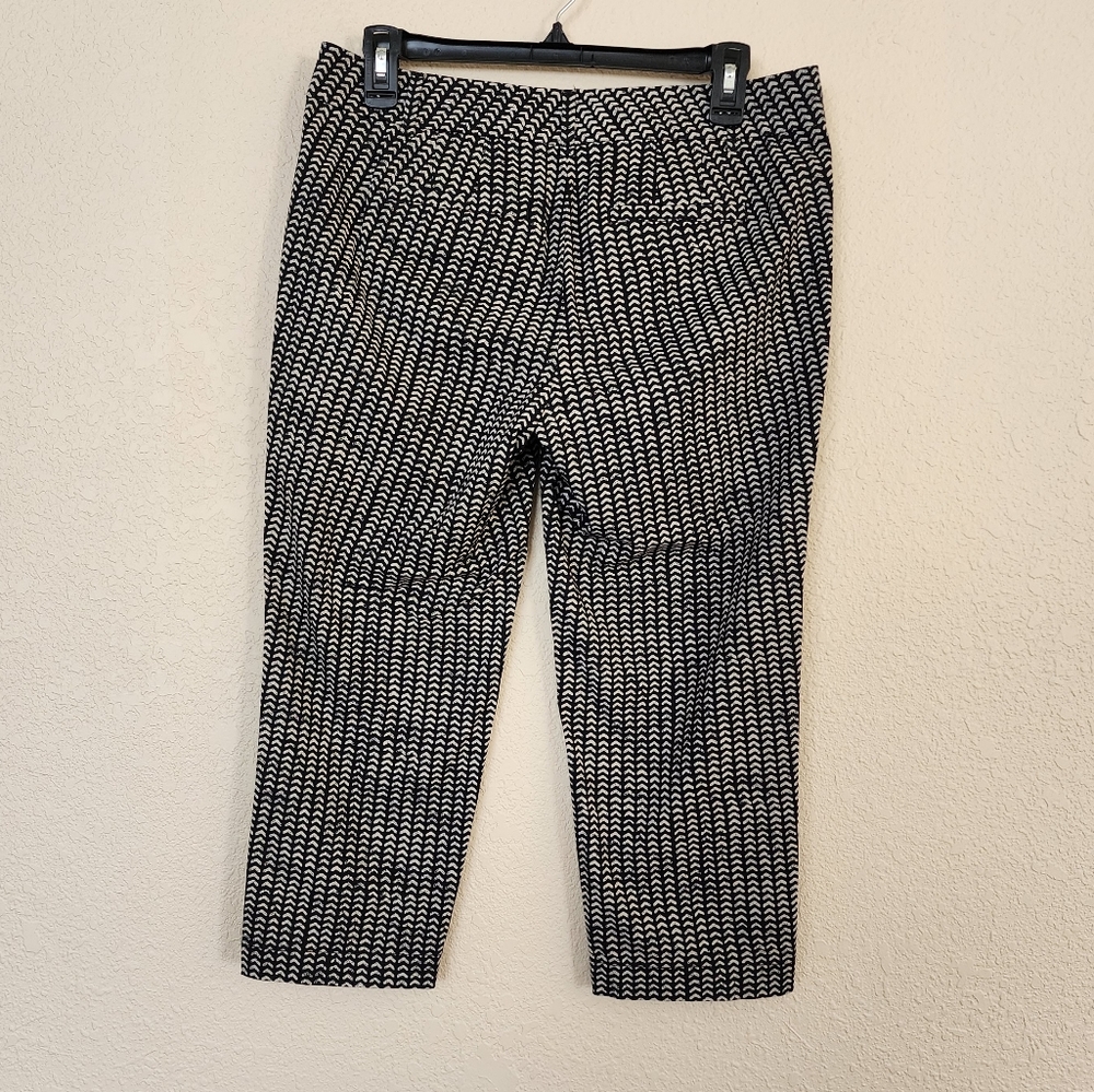 Loft Original Crop Patterned Pants - image 2